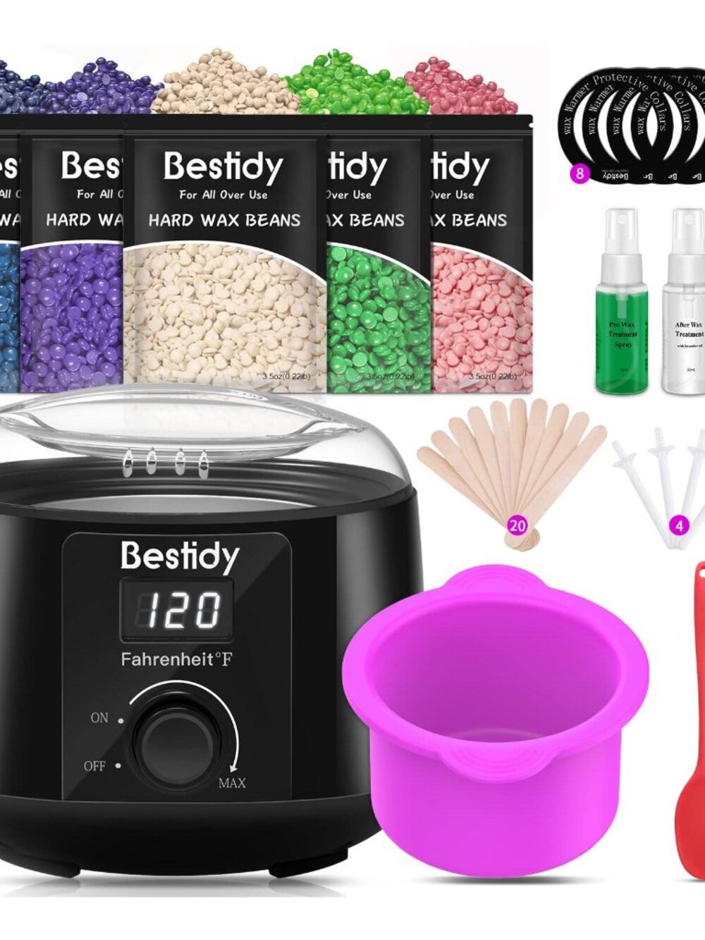 Bestidy Home Digital Wax Warmer Kit